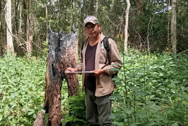 Andrés Moygüe Chamo, 32 from Bolivia