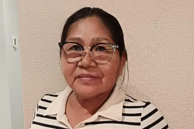 Mari Luz Canaquiri, 57 from Peru